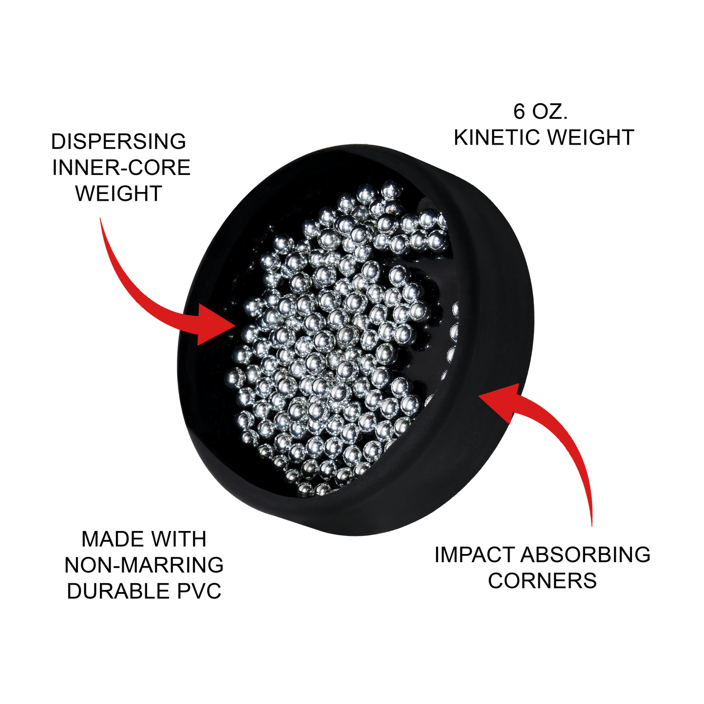 Ninja Puck™  6oz Weight Off-Ice Trainer Puck