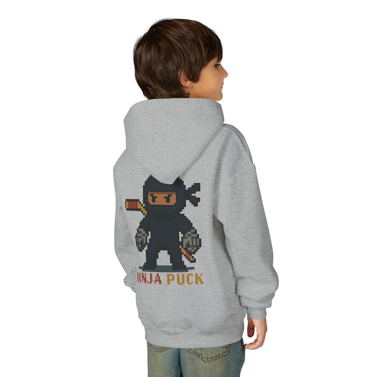 Ninja Puck Youth Hoodie