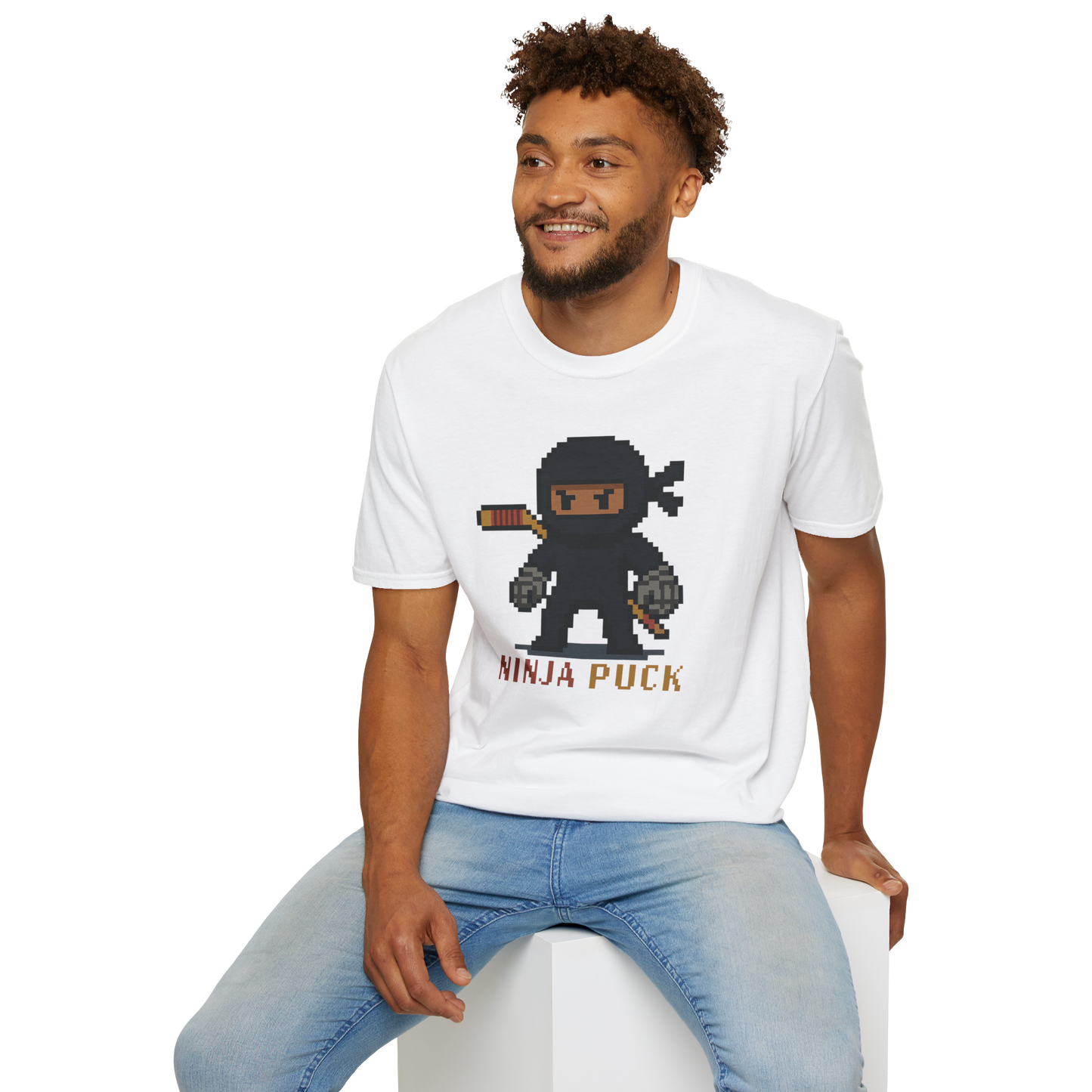 Ninja Puck Hockey Tee